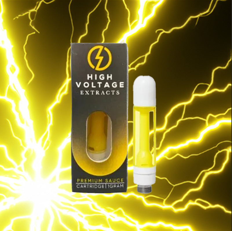 High Voltage Extracts Sauce Vape Cartridges